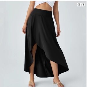 HALARA Women's High Low Skirt - Black